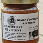 Caviar d'aubergine à la tomate - Poids net : 210 g